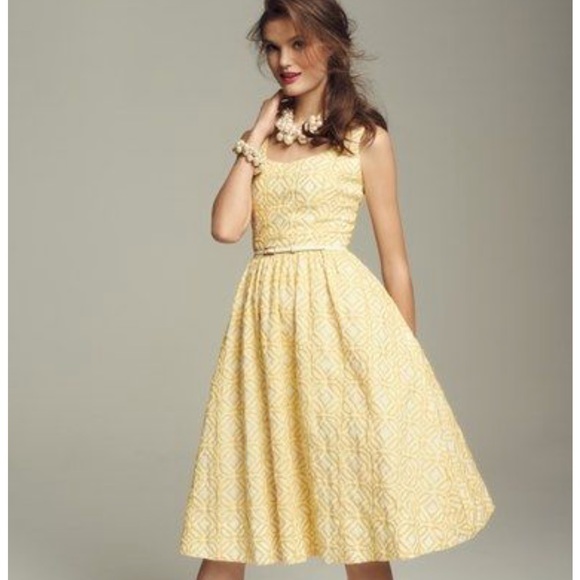 donna morgan yellow dress